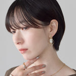 ciite' シーテ イヤリング シリコン付 デザインパール イヤリング