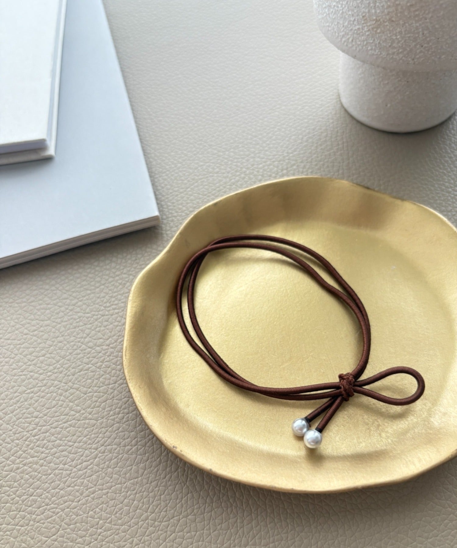 ciite' シーテ ヘアゴム チョコブラウンゴム ヘアゴムセット