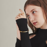 ciite' シーテ ブレスレット 【 金属アレルギー対応 】 ハートビジュー シンプルブレスレット / バングル サージカルステンレス