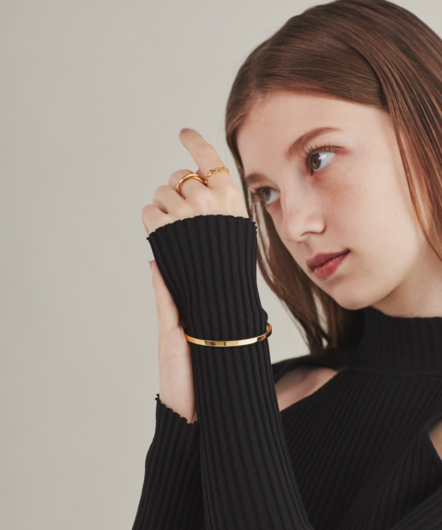 ciite' シーテ ブレスレット 【 金属アレルギー対応 】 ハートビジュー シンプルブレスレット / バングル サージカルステンレス