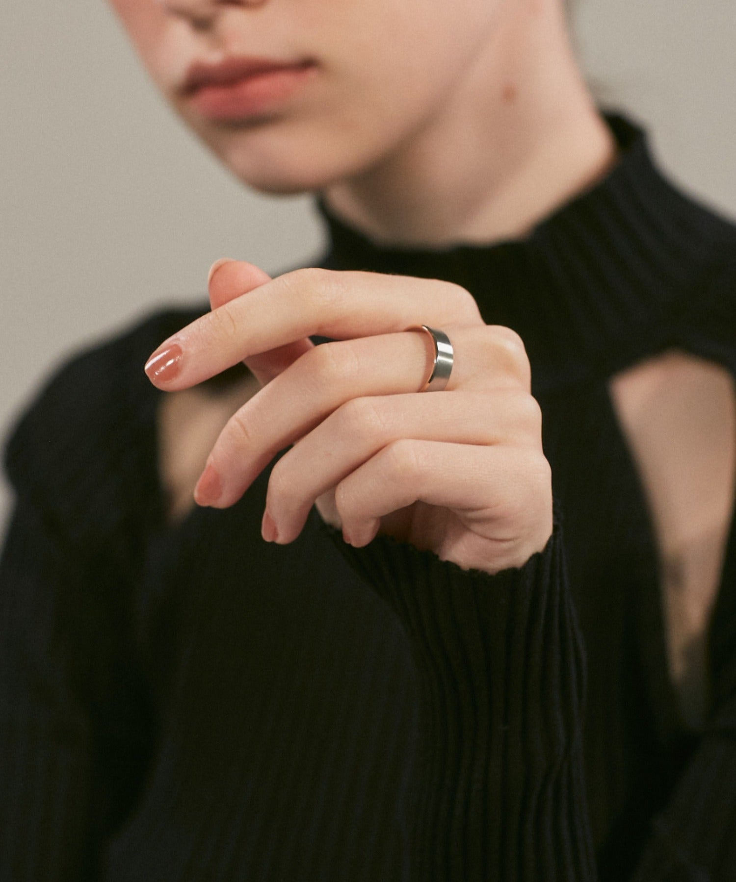 ciite' シーテ リング 【 金属アレルギー対応 】 バイカラーリング サージカルステンレス