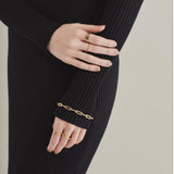 ciite' シーテ ブレスレット 【 金属アレルギー対応 】 シンプルチェーンブレスレット サージカルステンレス