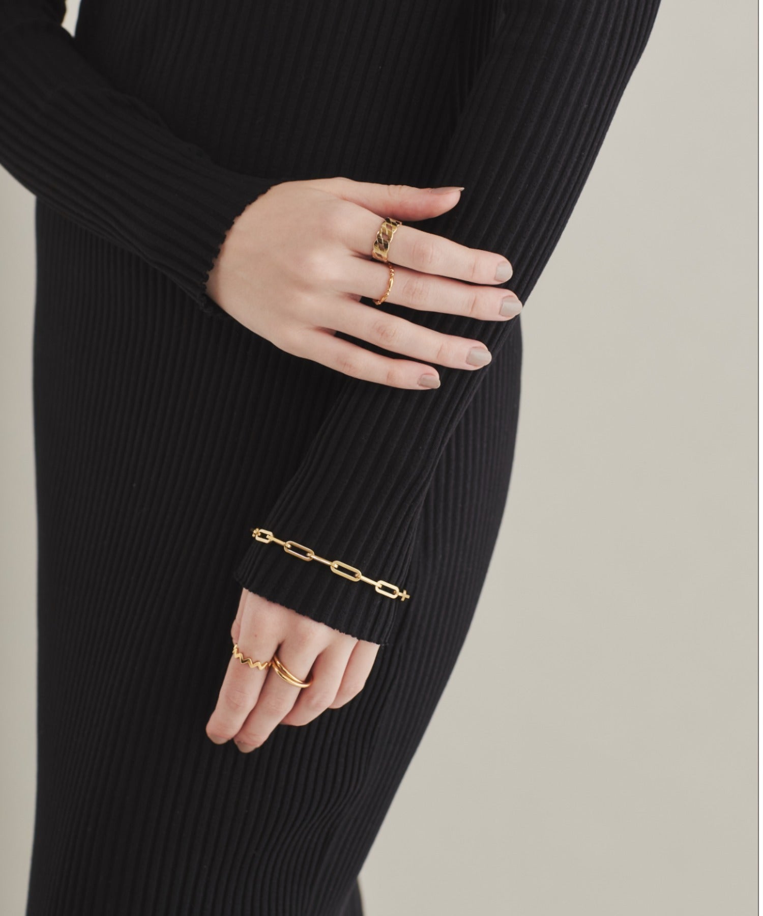 ciite' シーテ ブレスレット 【 金属アレルギー対応 】 シンプルチェーンブレスレット サージカルステンレス