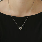 ciite' シーテ ネックレス 【 金属アレルギー対応 】 ハートネックレス サージカルステンレス