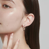 ciite' シーテ ピアス（両耳用） 【 金属アレルギー対応 】 シンプルフープイヤリング 3ペアセット サージカルステンレス (両耳用)