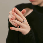 ciite' シーテ リング 【 金属アレルギー対応 】 バイカラーリング サージカルステンレス