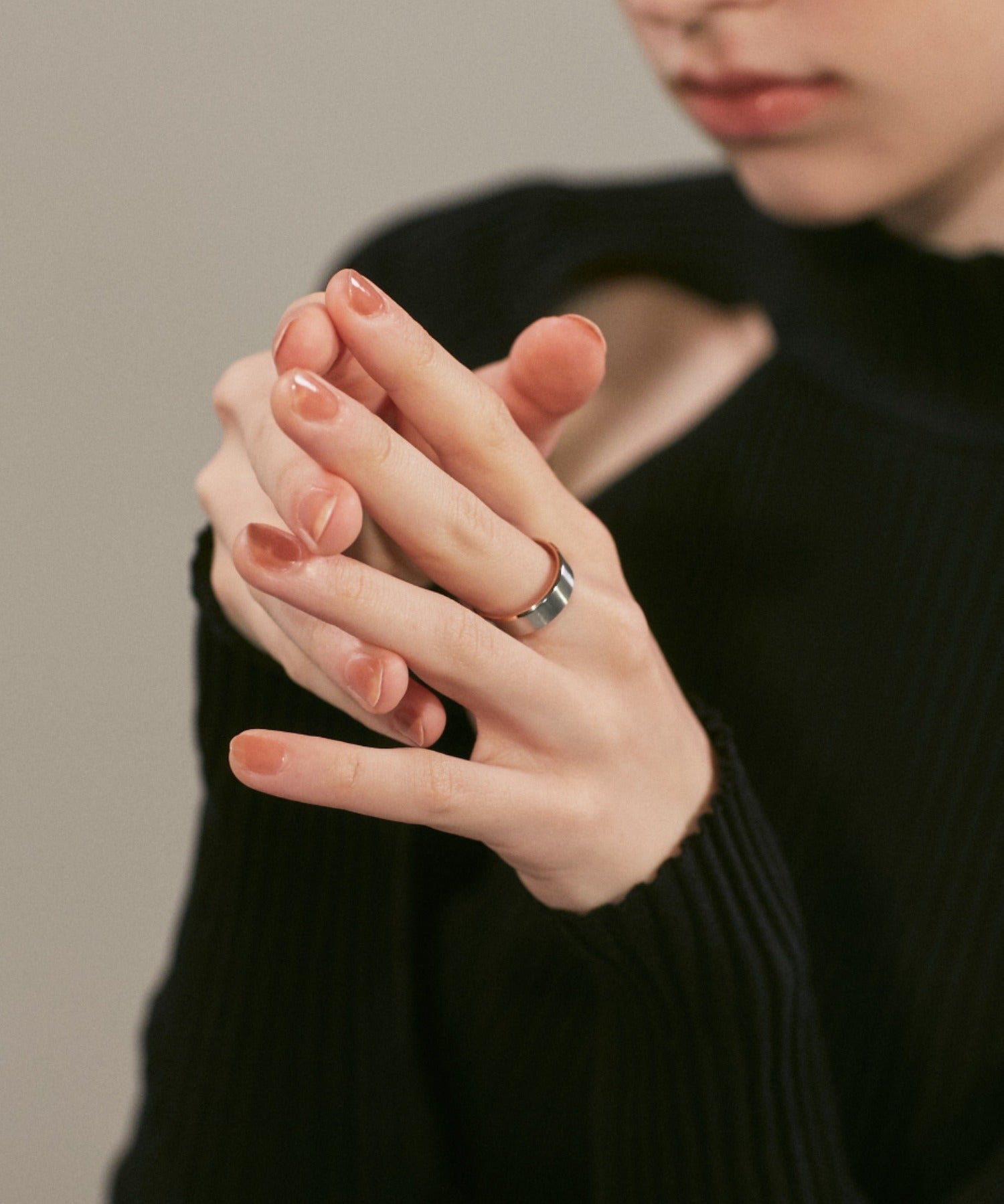 ciite' シーテ リング 【 金属アレルギー対応 】 バイカラーリング サージカルステンレス