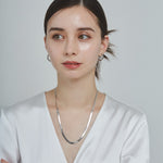 ciite' シーテ ネックレス 【 金属アレルギー対応 】 4mm スネークチェーンネックレス サージカルステンレス