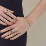 ciite' シーテ ブレスレット 【 金属アレルギー対応 】 グリッターチェーンブレスレット サージカルステンレス