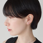 ciite' シーテ ピアス（両耳用） 【金属アレルギー対応】シンプルスクエア ピアス