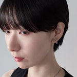 ciite' シーテ イヤリング シリコン付 リボンデザイン イヤリング
