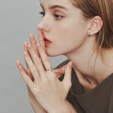 ciite' シーテ リング 【 金属アレルギー対応 】 ノンサイズリング サージカルステンレス