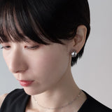 ciite' シーテ イヤリング シリコン付 デザインメタル イヤリング