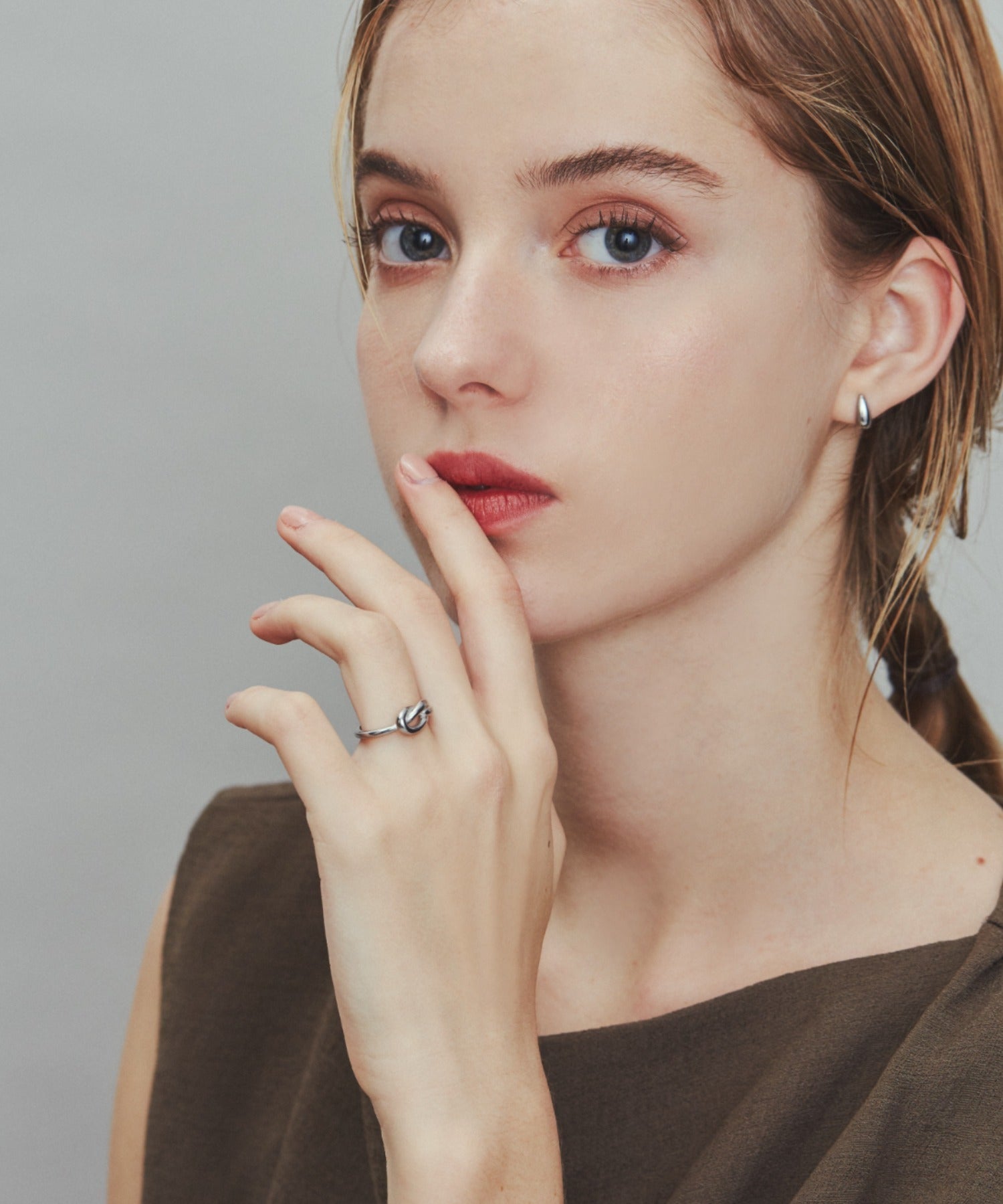 ciite' シーテ リング 【 金属アレルギー対応 】 ノットリング サージカルステンレス