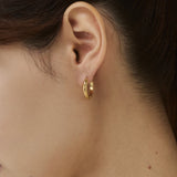 ciite' シーテ ピアス（両耳用） 【 金属アレルギー対応 】 4サイズ展開 シンプルフープピアス サージカルステンレス（両耳用）