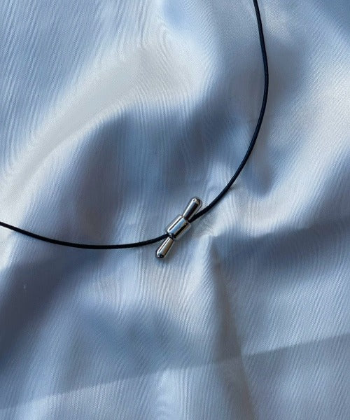 ciite' シーテ ネックレス メタルトップ コードチョーカー / ネックレス