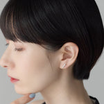 ciite' シーテ ピアス（両耳用） 【金属アレルギー対応】レクタングルバー ピアス