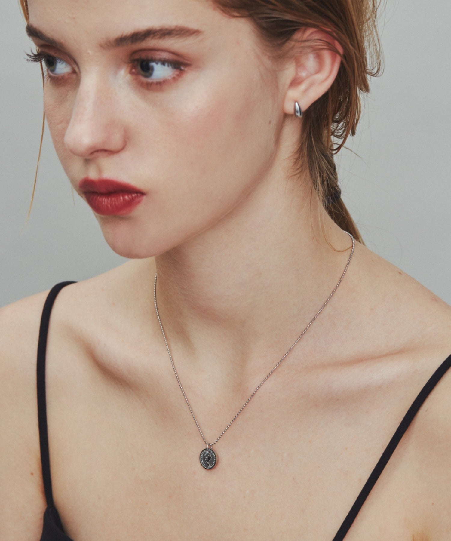 ciite' シーテ ネックレス 【 金属アレルギー対応 】 エリザベスコインネックレス サージカルステンレス