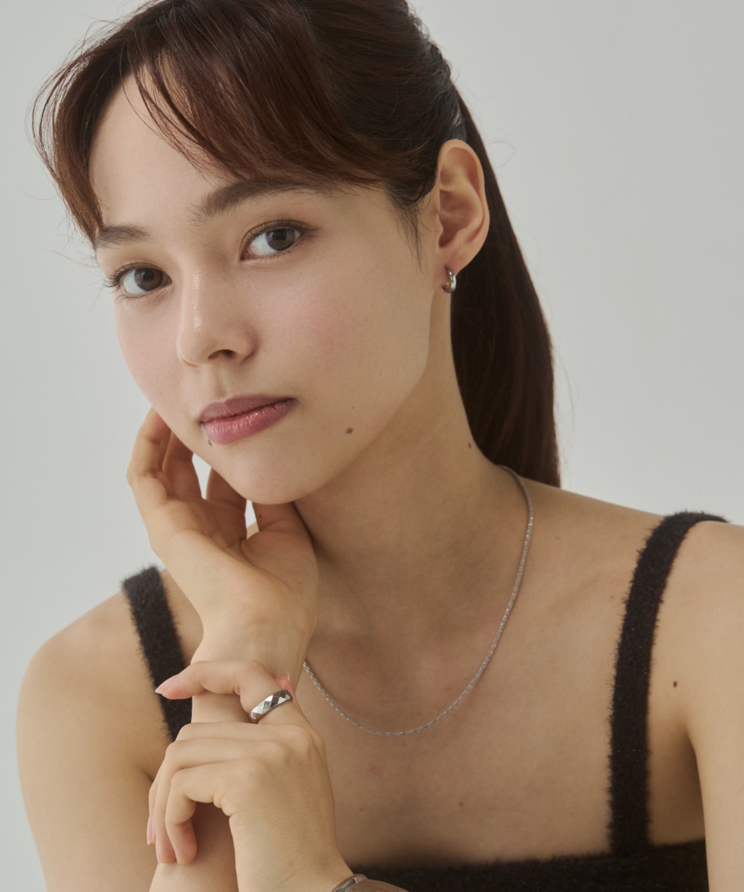 ciite' シーテ ピアス（両耳用） 【 金属アレルギー対応 】 4サイズ展開 シンプルフープピアス サージカルステンレス（両耳用）