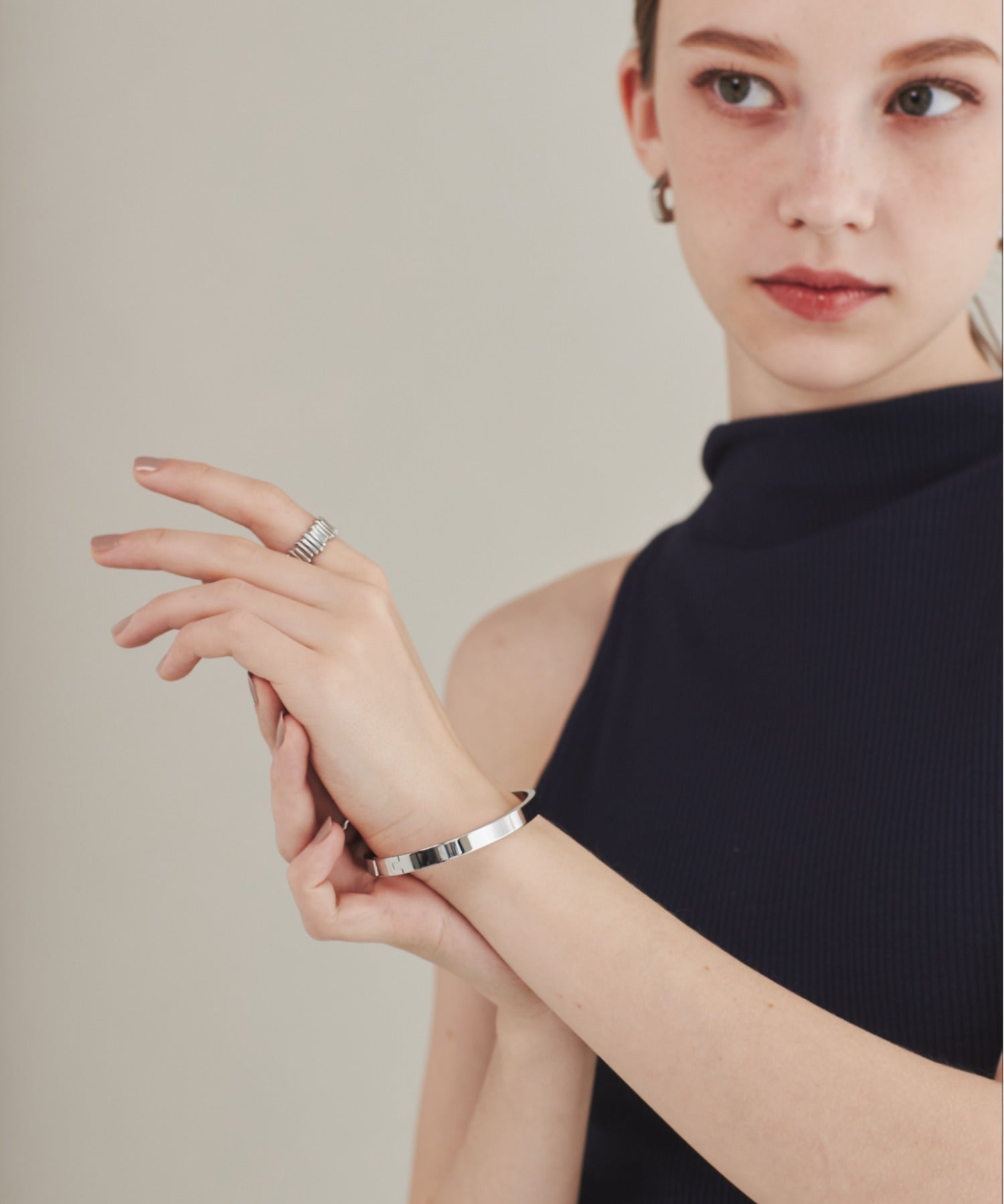 ciite' シーテ ブレスレット 【 金属アレルギー対応 】 シンプルバングル / ブレスレット サージカルステンレス