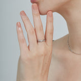 ciite' シーテ リング 【 金属アレルギー対応 】 ビジュークロスリング サージカルステンレス