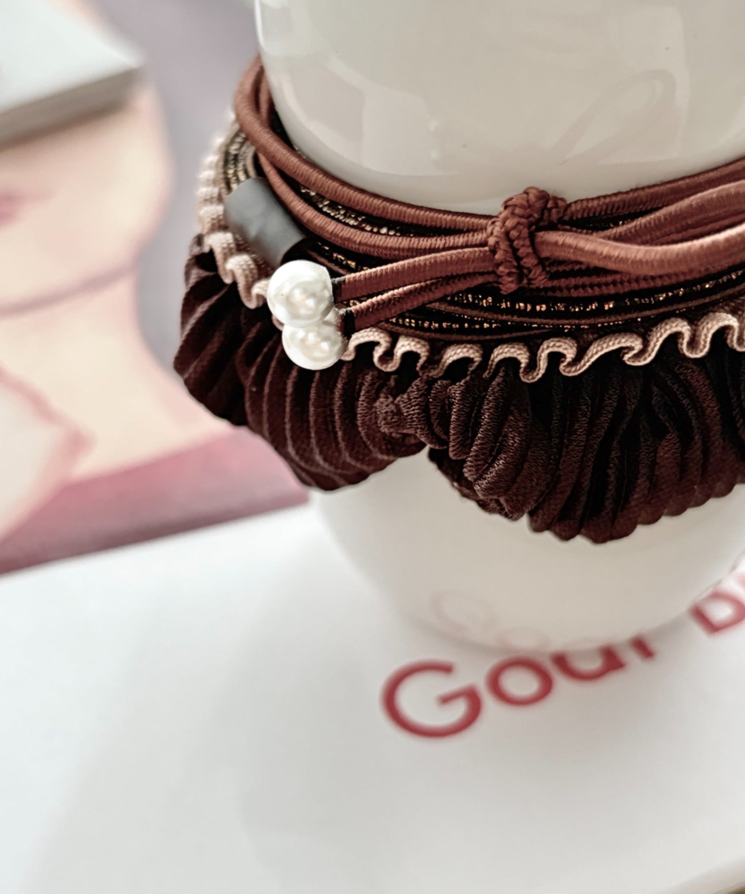 ciite' シーテ ヘアゴム チョコブラウンゴム ヘアゴムセット