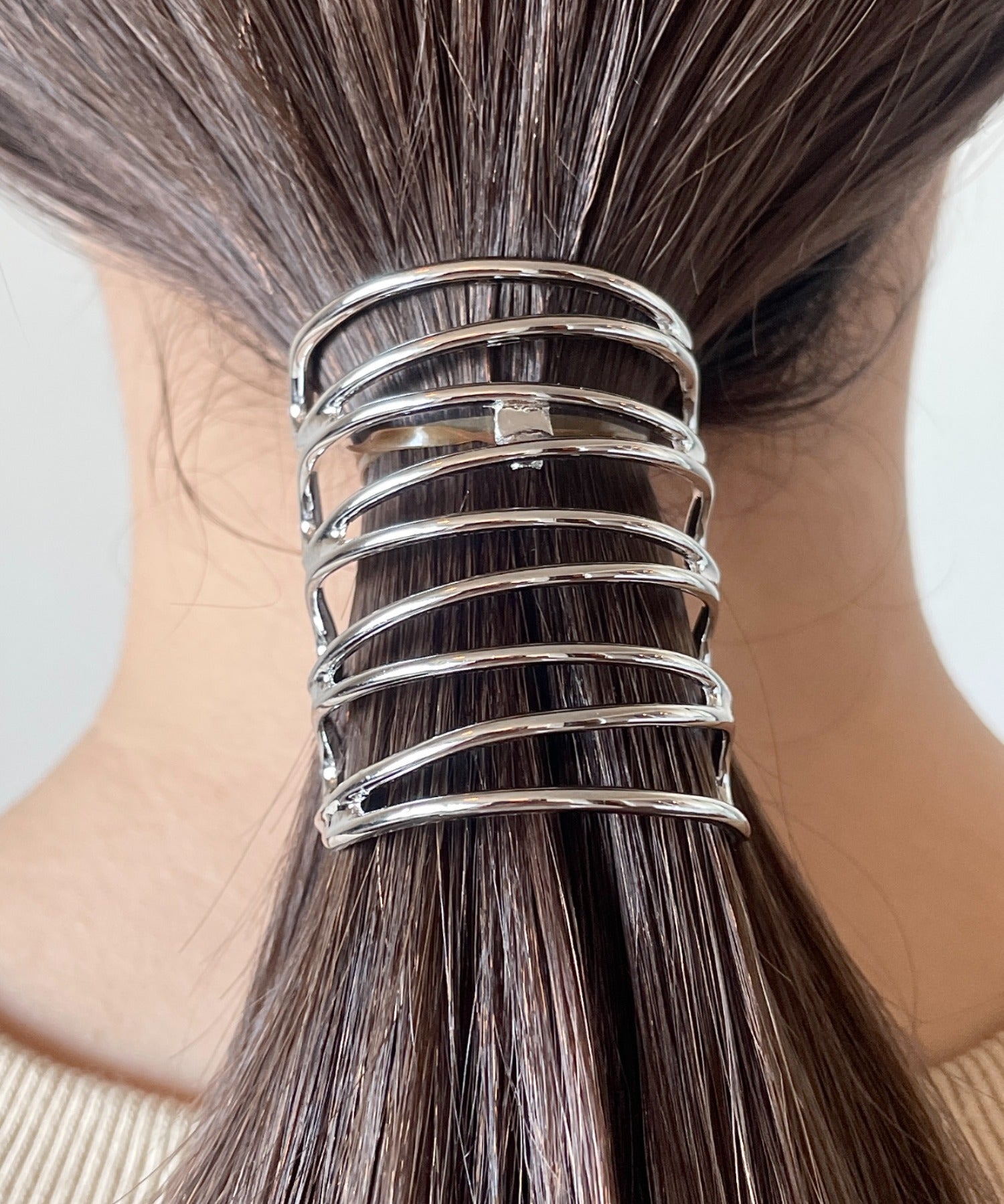 ciite' シーテ ヘアアクセサリー メタルモヨウヘアカフ