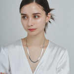 ciite' シーテ ネックレス 【 金属アレルギー対応 】 4mm スネークチェーンネックレス サージカルステンレス