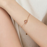 ciite' シーテ ブレスレット 【 金属アレルギー対応 】 ノットブレスレット サージカルステンレス