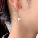 ciite' シーテ ピアス（両耳用） パールフックピアス (両耳用)