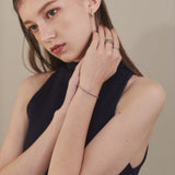 ciite' シーテ ブレスレット 【 金属アレルギー対応 】 グリッターチェーンブレスレット サージカルステンレス