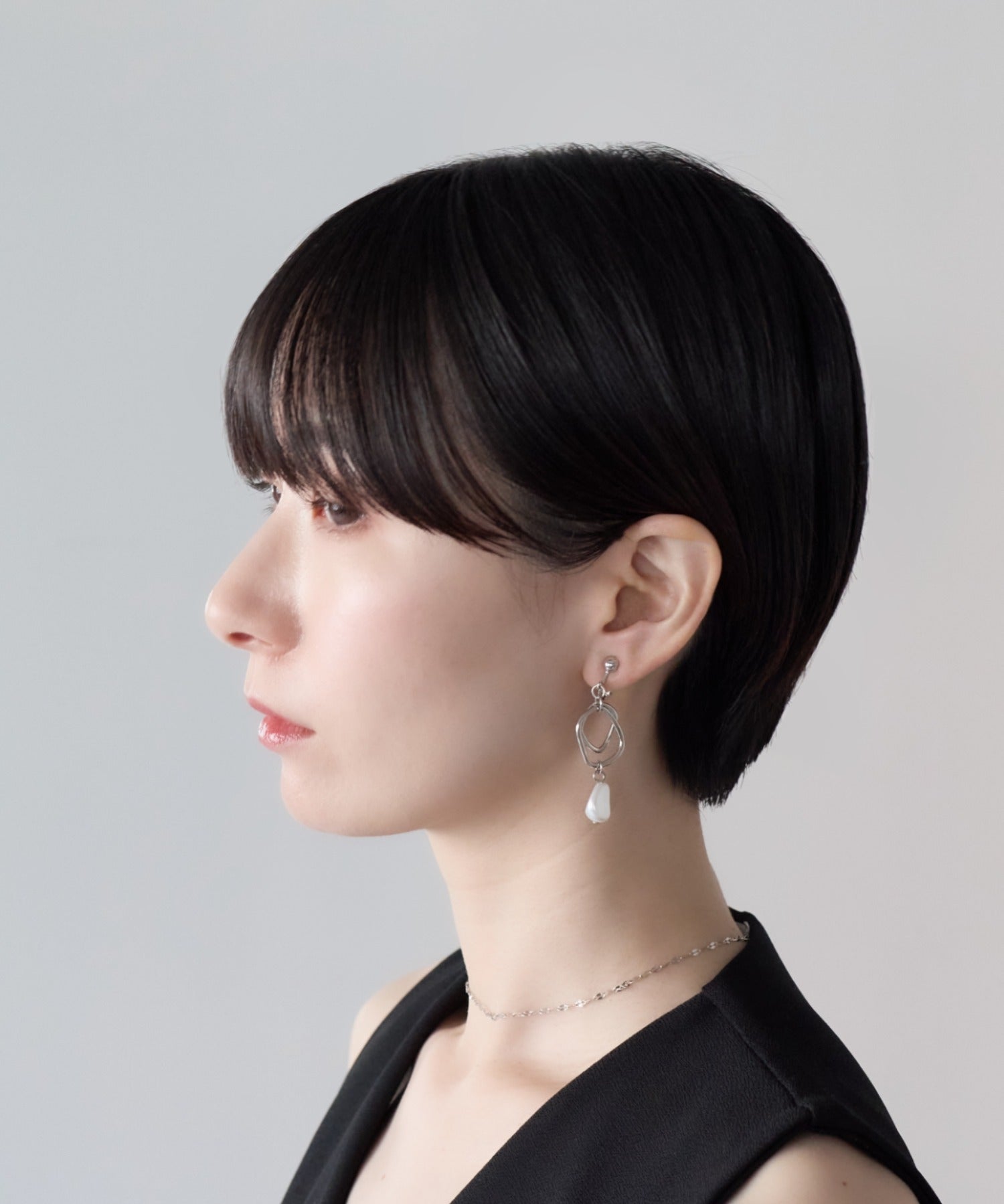 ciite' シーテ イヤリング シリコン付 デザインパール イヤリング
