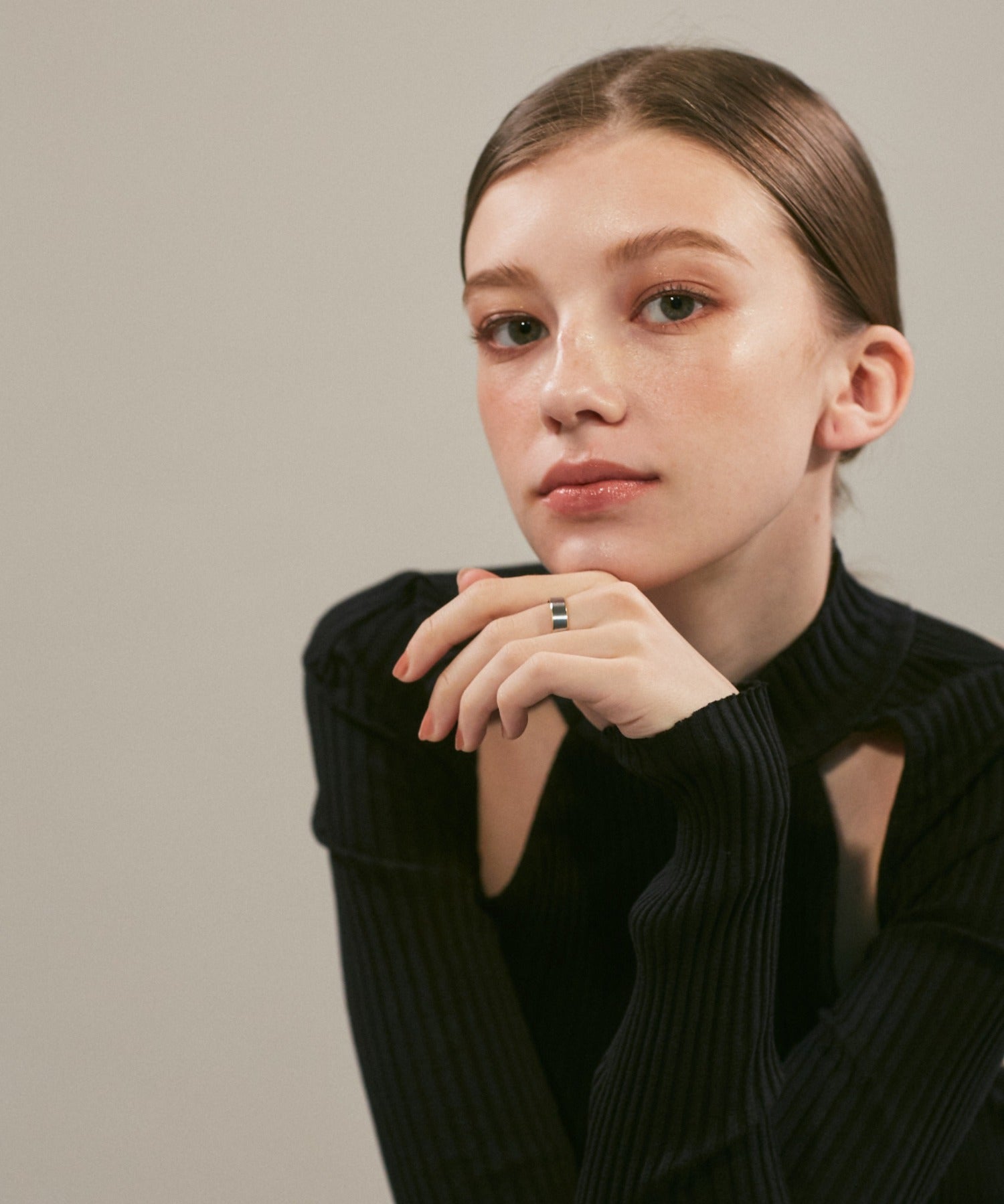 ciite' シーテ リング 【 金属アレルギー対応 】 バイカラーリング サージカルステンレス