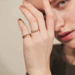 ciite' シーテ リング 【 金属アレルギー対応 】シンプルリング 4個セット サージカルステンレス