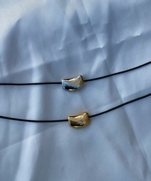 ciite' シーテ ネックレス メタルトップ コードチョーカー / ネックレス