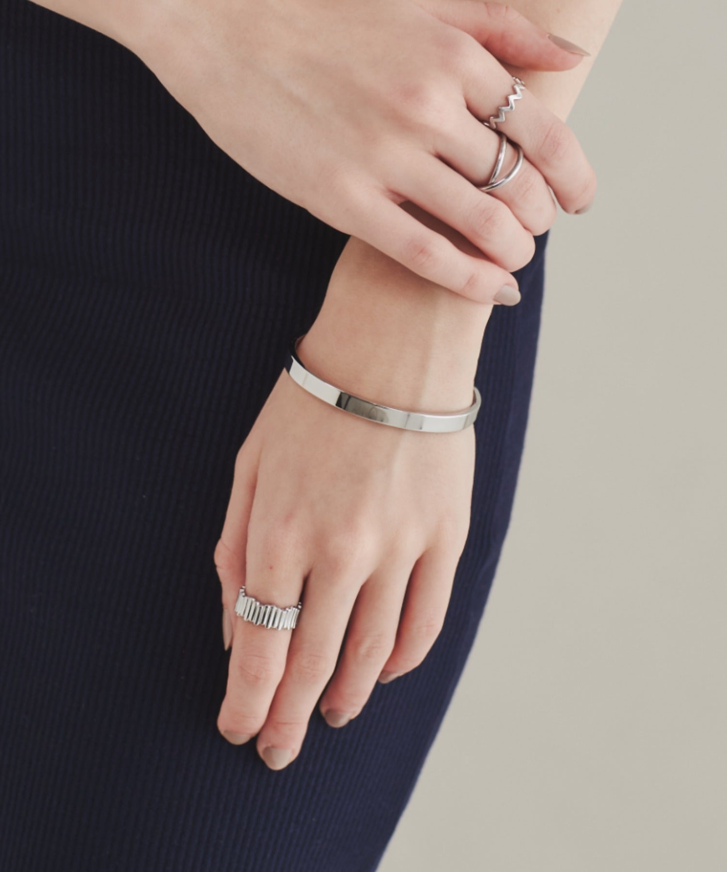 ciite' シーテ ブレスレット 【 金属アレルギー対応 】 シンプルバングル / ブレスレット サージカルステンレス