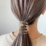 ciite' シーテ ヘアアクセサリー メタルモヨウヘアカフ