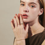 ciite' シーテ ブレスレット 【 金属アレルギー対応 】グリッターチェーンブレスレット サージカルステンレス