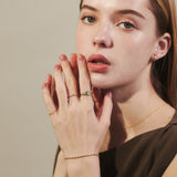 ciite' シーテ ブレスレット 【 金属アレルギー対応 】グリッターチェーンブレスレット サージカルステンレス