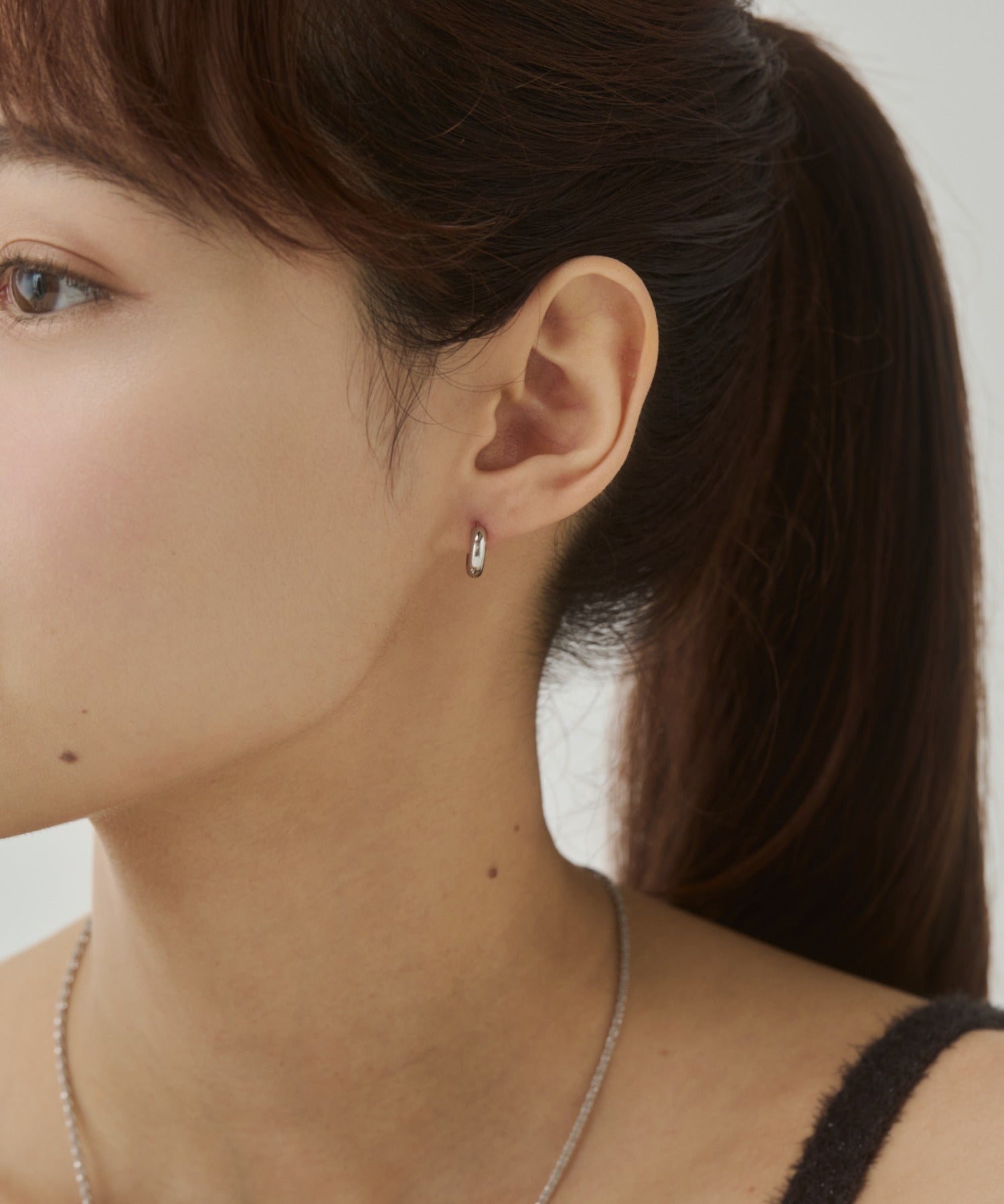 ciite' シーテ ピアス（両耳用） 【 金属アレルギー対応 】 4サイズ展開 シンプルフープピアス サージカルステンレス（両耳用）