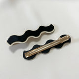 ciite' シーテ ヘアアクセサリー ウェーブデザインヘアピン 2個セット