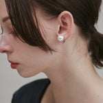 ciite' シーテ イヤリング 【 金属アレルギー対応 】 シンプルパールイヤリング サージカルステンレス (両耳用)