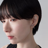 ciite' シーテ イヤリング シリコン付 リボンデザイン イヤリング