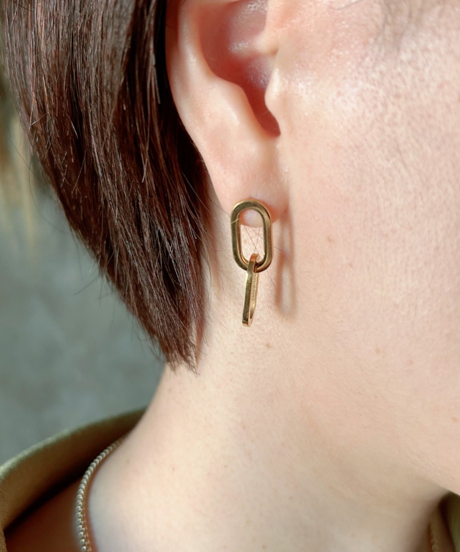 ciite' シーテ ピアス（両耳用） 【 金属アレルギー対応 】 オーバルピアス サージカルステンレス (両耳用)