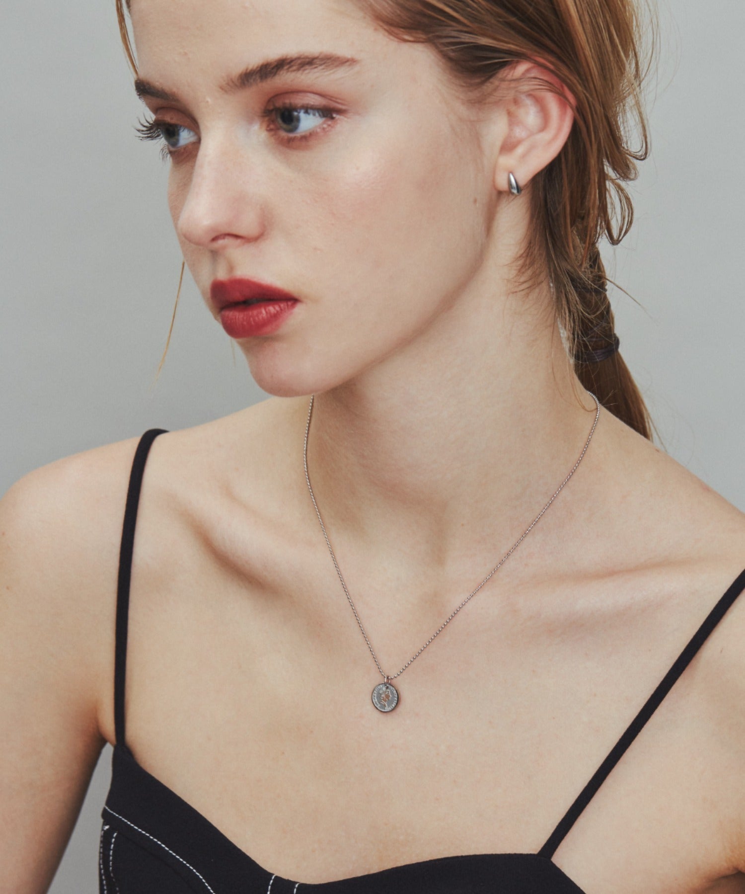 ciite' シーテ ネックレス 【 金属アレルギー対応 】 エリザベスコインネックレス サージカルステンレス