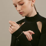 ciite' シーテ ブレスレット 【 金属アレルギー対応 】 シンプルチェーンブレスレット サージカルステンレス