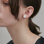 ciite' シーテ イヤリング 【 金属アレルギー対応 】 シンプルパールイヤリング サージカルステンレス (両耳用)