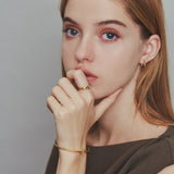 ciite' シーテ リング 【 金属アレルギー対応 】 ノットリング サージカルステンレス