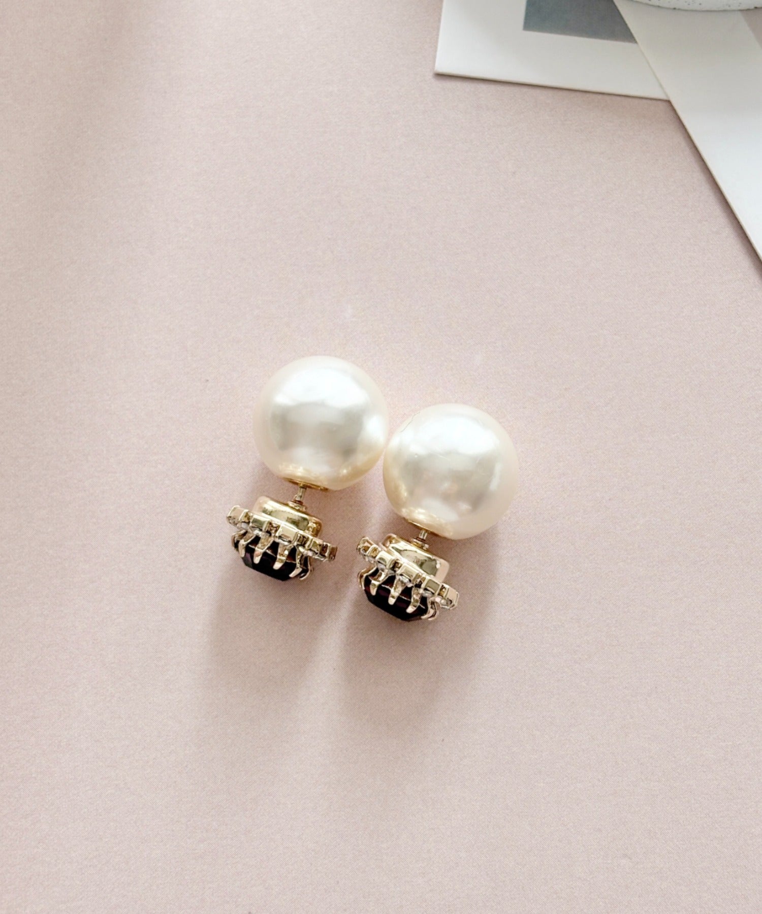 ciite' シーテ ピアス（両耳用） ビジューパールピアス