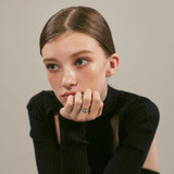 ciite' シーテ リング 【 金属アレルギー対応 】 バイカラーリング サージカルステンレス